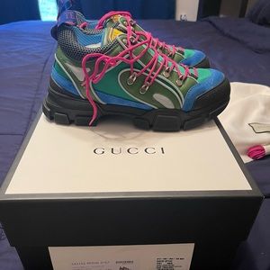 Gucci Flashtrek Sneakers Size 8 1/2